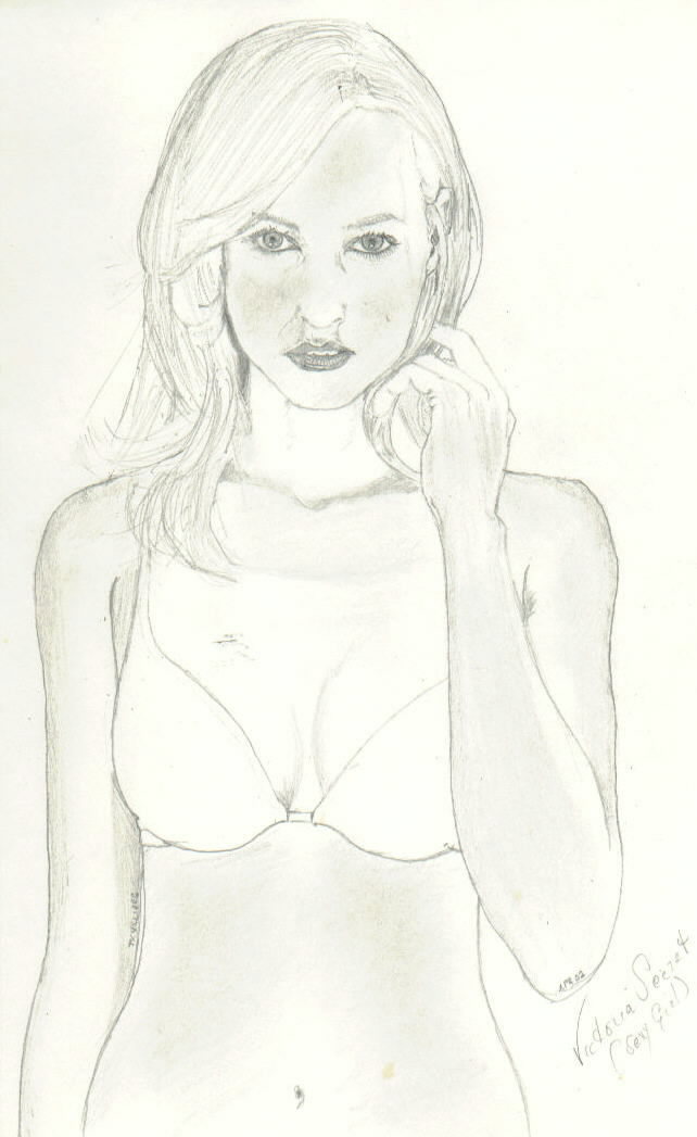 My Drawing of a Victoria Secret Model